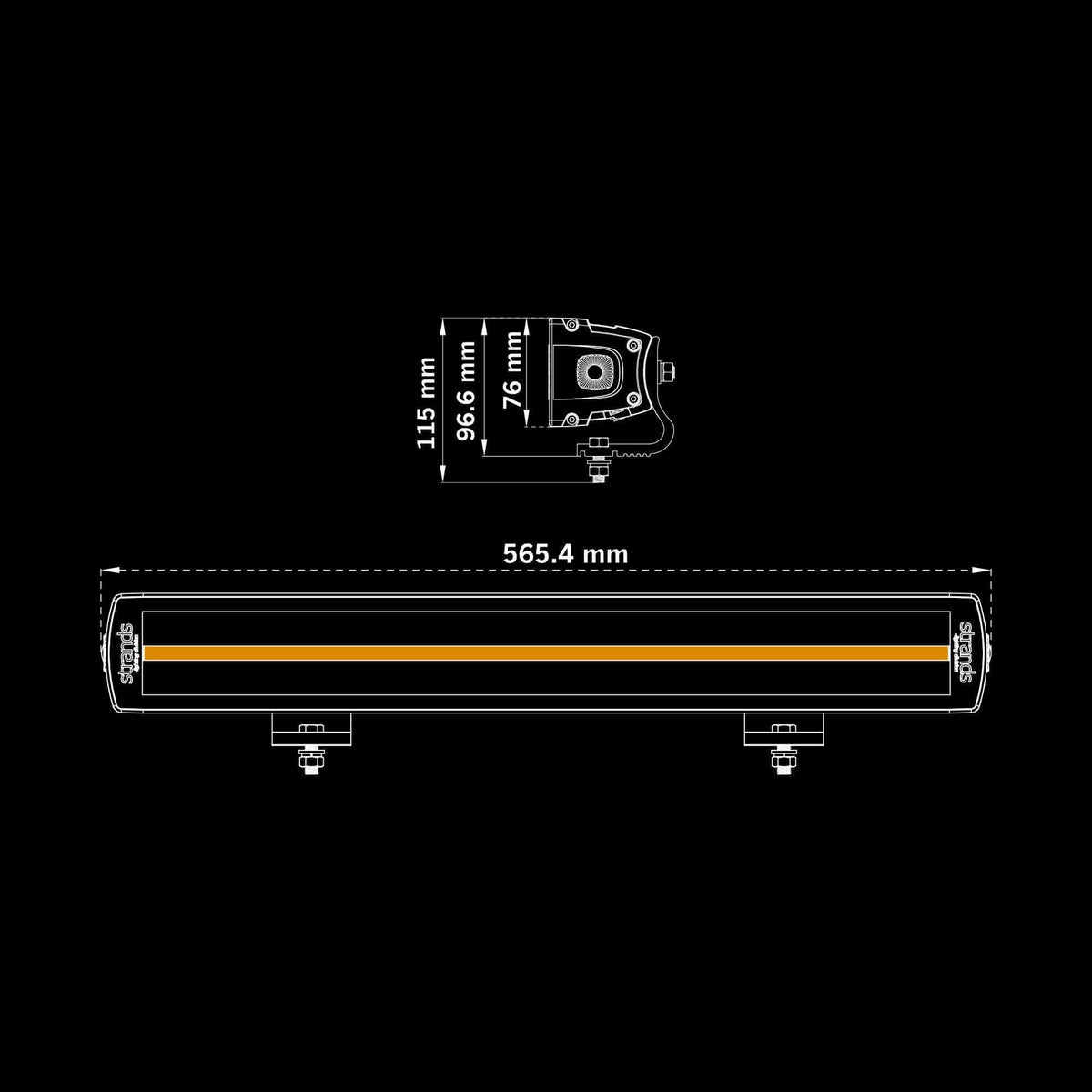 Strands SIBERIA XPA DR LED BAR 22″