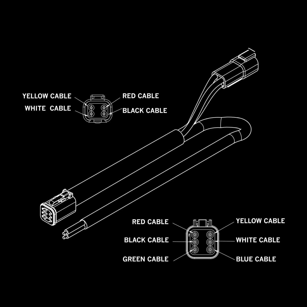 Strands STRANDS PRO DT-6 TO DT-4 CONNECTOR CABLE