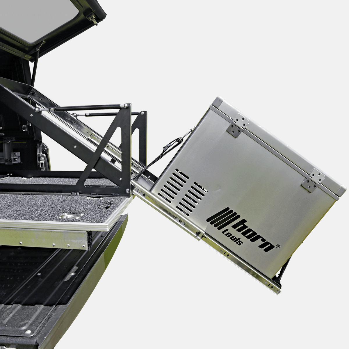 Kühlbox Auszug kippbar 796x574mm Aluminium