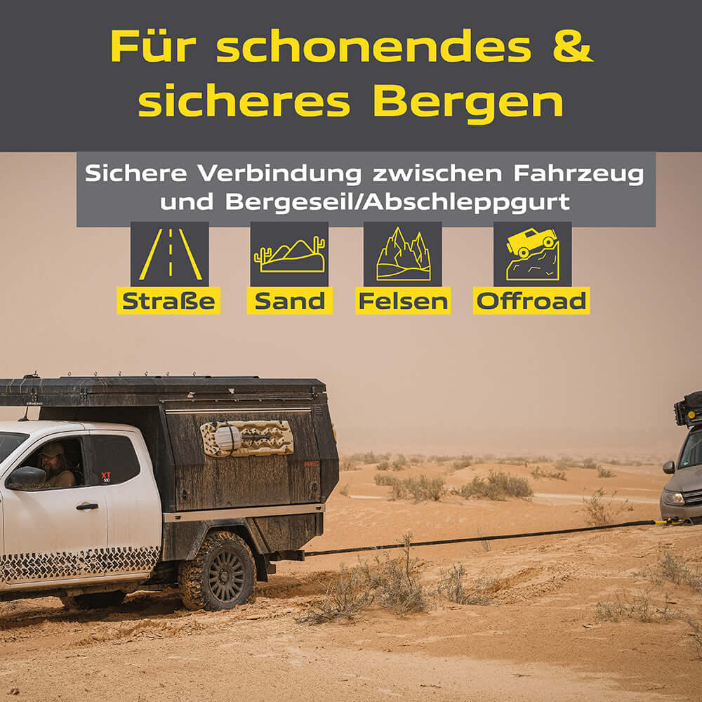 Softschäkel mit Aufscherschutz