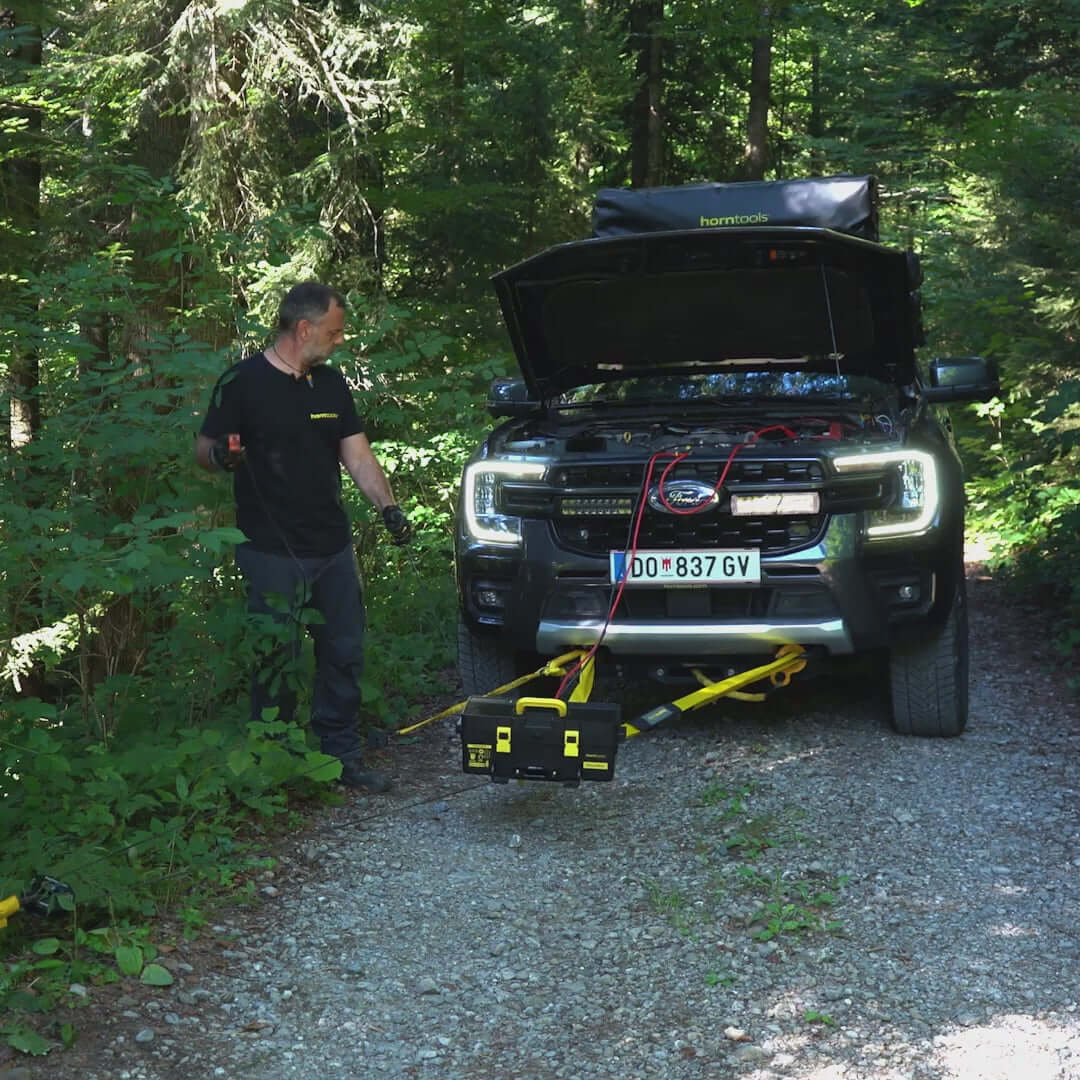 Winch Box - Mobile Seilwinde 1,8 Tonnen